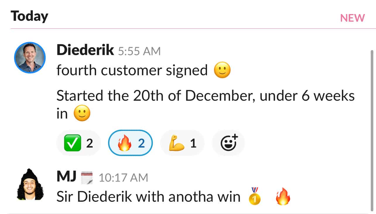 Diederik&rsquo;s community post: fourth client signed in under 6 weeks